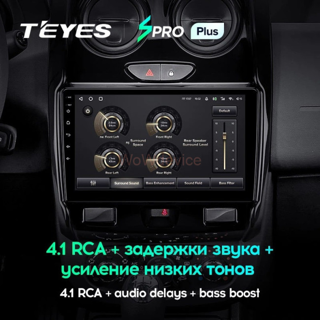Штатная магнитола Teyes SPRO Plus 4/64 LADA Largus 2021+