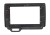 Рамка магнитолы 10.2" (цв.Глянцевый Черный) для HONDA N-Box 2017+ Правый руль
