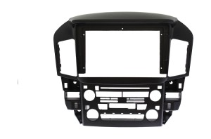 Рамка магнитолы 9.0" (цв.Черный) для TOYOTA Harrier 1997-2003 / LEXUS RX-300 1997-2003 ver.1