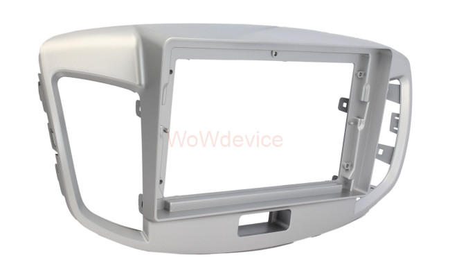 Рамка магнитолы 9.0" (цв.Серебро) для SUZUKI Wagon-R 2012-2017 Рамка магнитолы 9.0" (цв.Серебро) для SUZUKI Wagon-R 2012-2017