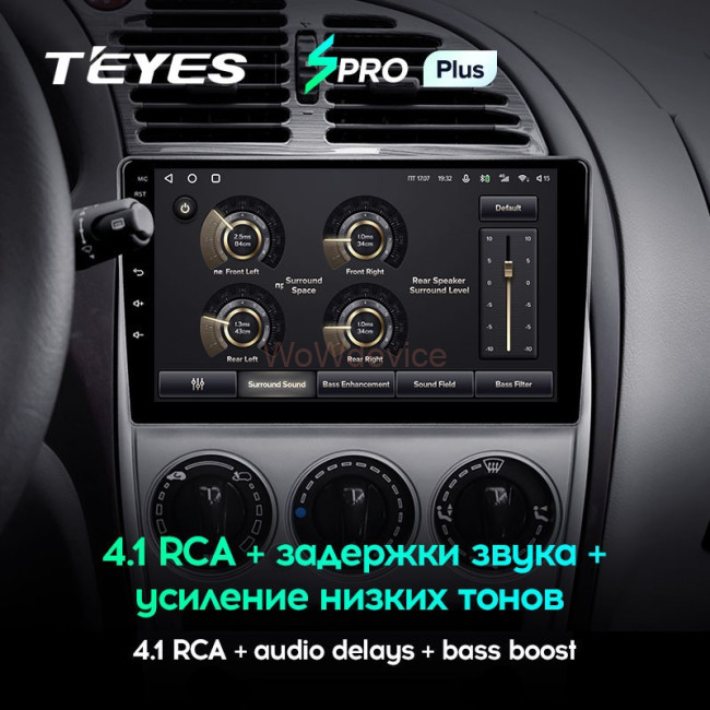 Штатная магнитола Teyes SPRO Plus 6/128 Citroen C-Elysee (2008-2013)