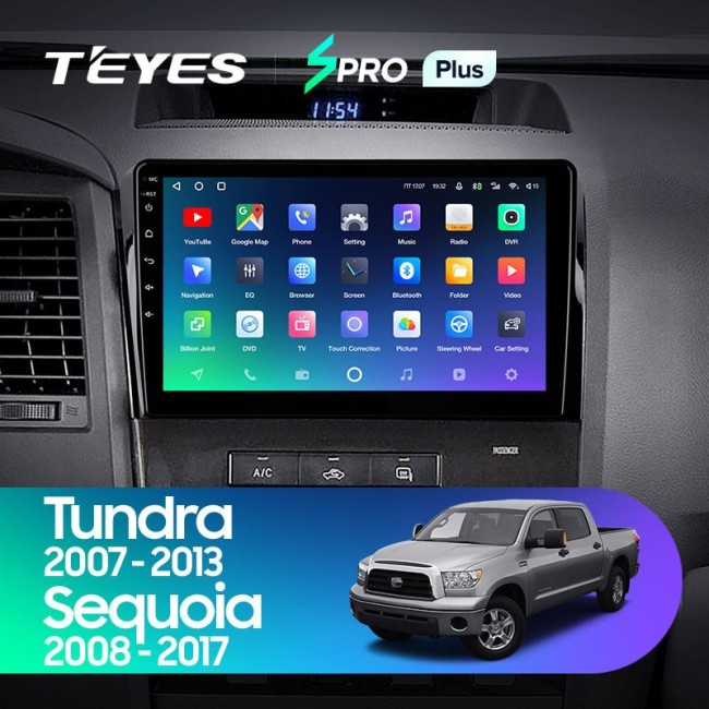 Штатная магнитола Teyes SPRO Plus 6/128 Toyota Tundra XK50 (2007-2013)