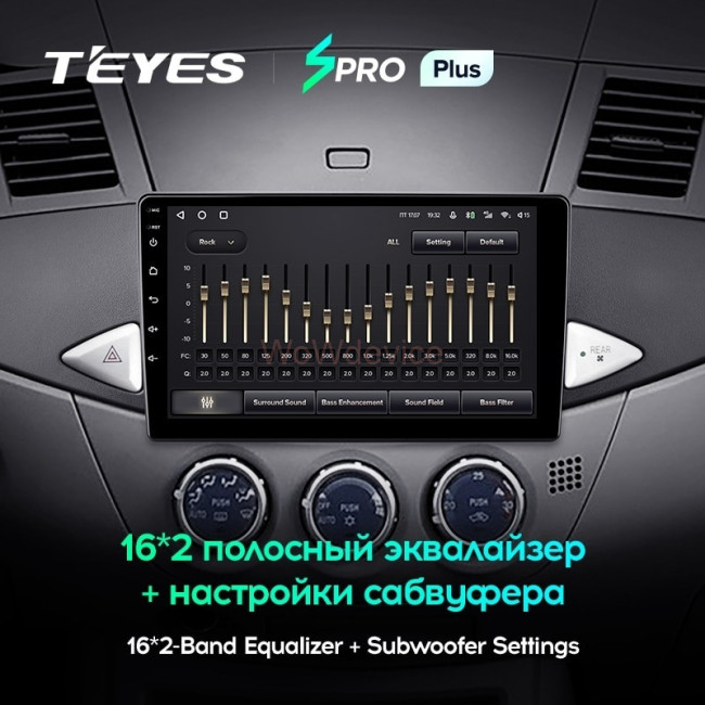 Штатная магнитола Teyes SPRO Plus 4/64 Mitsubishi Zinger (2005-2014)