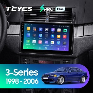 Штатная магнитола Teyes SPRO Plus 6/128 BMW 3-Series E46 (1998-2006)