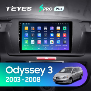 Штатная магнитола Teyes SPRO Plus 4/64 Honda Odyssey 3 RL3 RL4 (2003-2008)