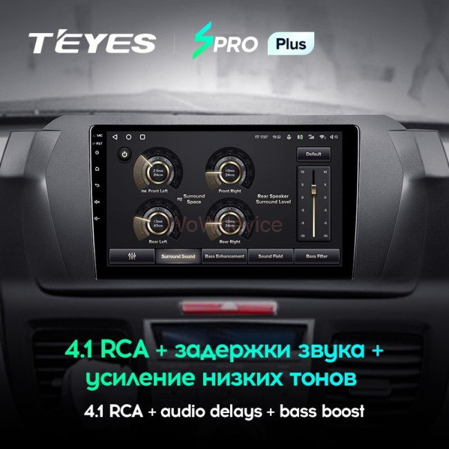 Штатная магнитола Teyes SPRO Plus 4/64 Honda Odyssey 3 RL3 RL4 (2003-2008)
