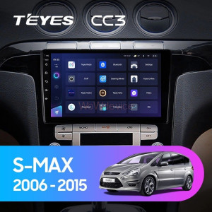 Штатная магнитола Teyes CC3 4/64 Ford S-MAX (2006-2010) F2