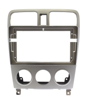 Рамка магнитолы 9.0" (цв.Серебро) для SUBARU Forester 2002-2008