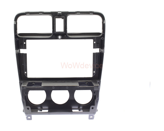 Рамка магнитолы 9.0" (цв.Серебро) для SUBARU Forester 2002-2008