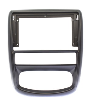 Рамка магнитолы 9.0" (цв.Черный) для RENAULT Duster 2010-2015 Левый руль