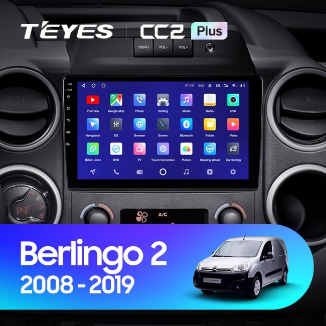 Штатная магнитола Teyes CC2 Plus 3/32 Citroen Berlingo 2 B9 (2008-2019)