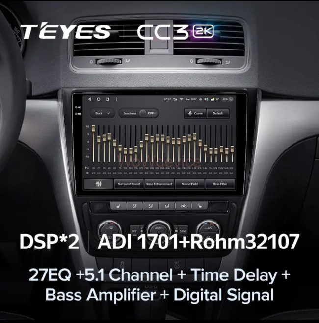 Штатная магнитола Teyes CC3 2K 6/128 Skoda Yeti 5L (2009-2014) Штатная магнитола Teyes CC3 2K 6/128 Skoda Yeti 5L (2009-2014)