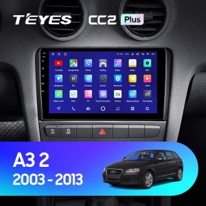 Штатная магнитола Teyes CC2L Plus 1/16 Audi S3 2 (2006-2012)