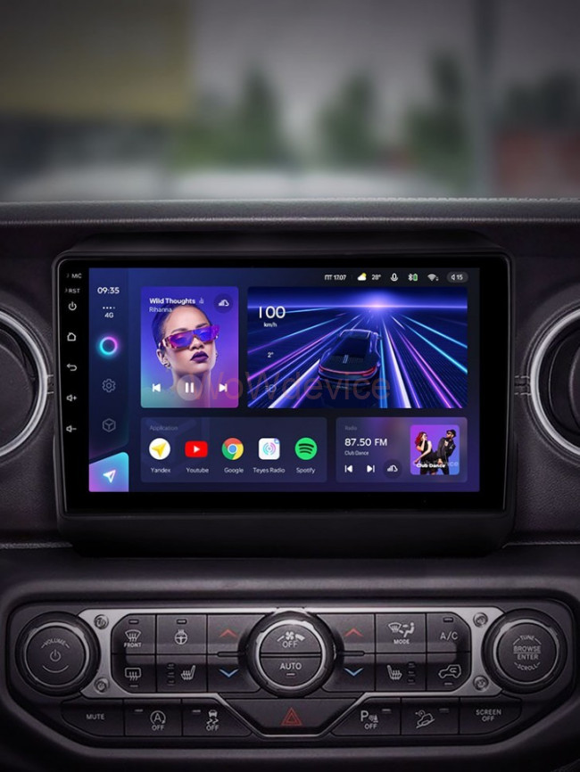 Штатная магнитола Teyes CC3 4/64 Jeep Wrangler 4 JL (2018-2019) Штатная магнитола Teyes CC3 4/64 Jeep Wrangler 4 JL (2018-2019)