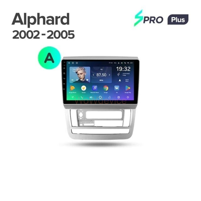 Штатная магнитола Teyes SPRO Plus 3/32 Toyota Alphard 1 H10 (2002-2005) F1