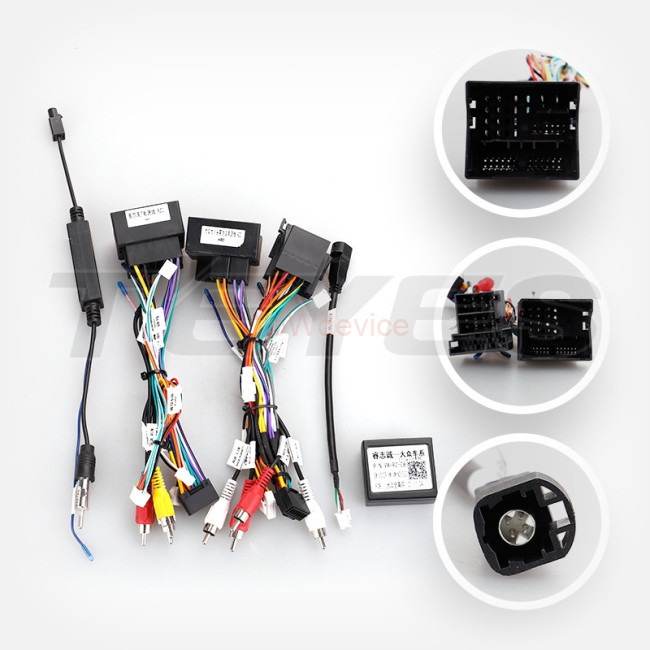 Установочный комплект Teyes TPRO 2 для Volkswagen Tiguan 1 NF (2007-2016)