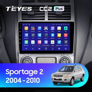 Штатная магнитола Teyes CC2 Plus 4/32 Kia Sportage 2 (2004-2010)