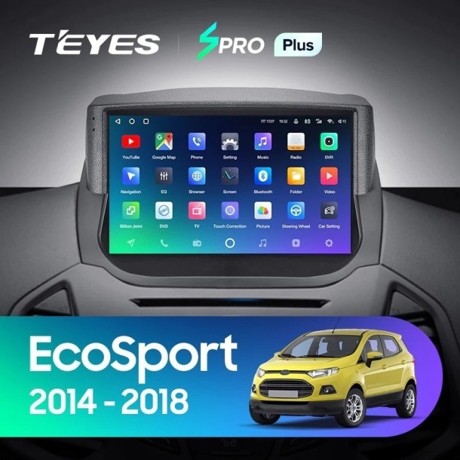 Штатная магнитола Teyes SPRO Plus 4/64 Ford Ecosport (2013-2017)