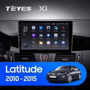 Штатная магнитола Teyes X1 4G 2/32 Renault Latitude 1 (2010-2015)