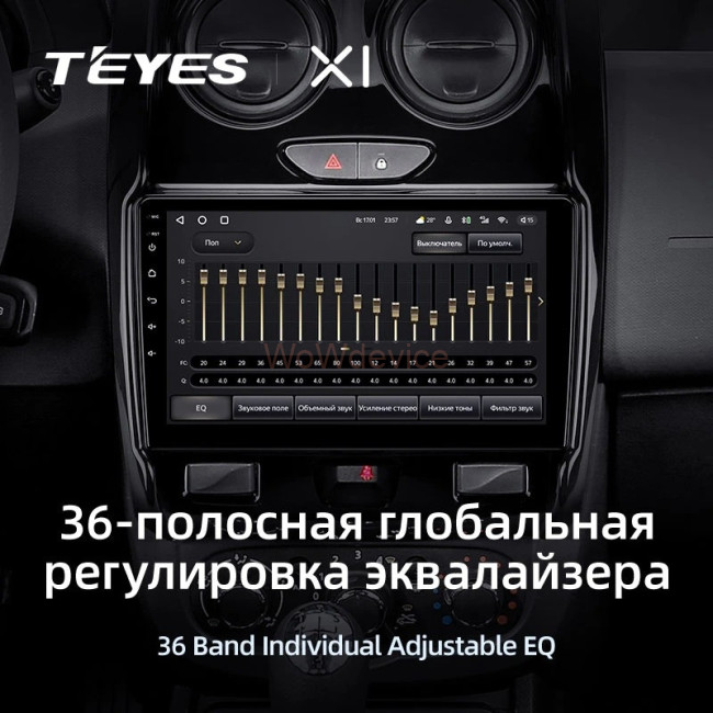 Штатная магнитола Teyes X1 4G 2/32 LADA Largus 2021+ Штатная магнитола Teyes X1 4G 2/32 LADA Largus 2021+
