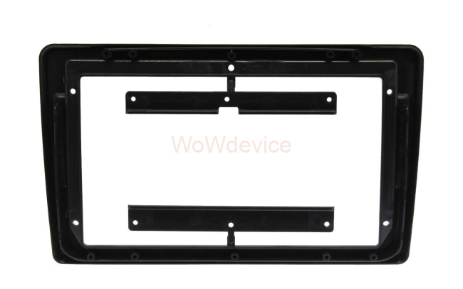 Рамка магнитолы 9.0" (цв.Черный) для KIA Optima (TF), K5 2013-2015 Левый руль