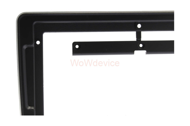 Рамка магнитолы 9.0" (цв.Черный) для KIA Optima (TF), K5 2013-2015 Левый руль