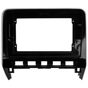 Рамка магнитолы 10.2" (цв.Глянцевый Черный) для NISSAN Serena (C27) 2019+ / SUZUKI Landy 2020+