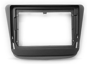 Рамка магнитолы 9.0" (цв.Черный) для SUZUKI-Maruti Wagon-R 2019+