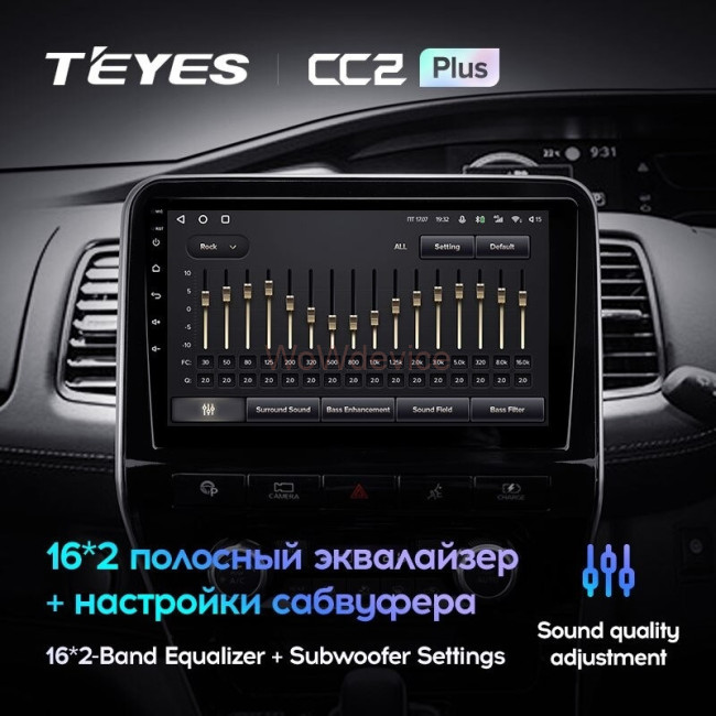 Штатная магнитола Teyes CC2 Plus 6/128 Nissan Serena 5 V C27 (2016-2021) F1 правый руль Штатная магнитола Teyes CC2 Plus 6/128 Nissan Serena 5 V C27 (2016-2021) F1 правый руль