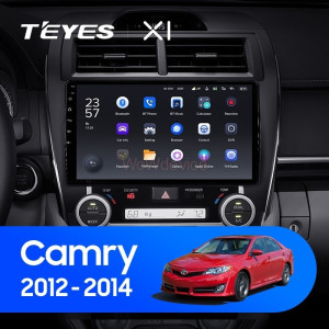 Штатная магнитола Teyes X1 4G 2/32 Toyota Camry 7 XV 50 55 (2012-2014) Америка