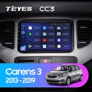 Штатная магнитола Teyes CC3 4/64 Kia Carens RP 3 (2013-2019)