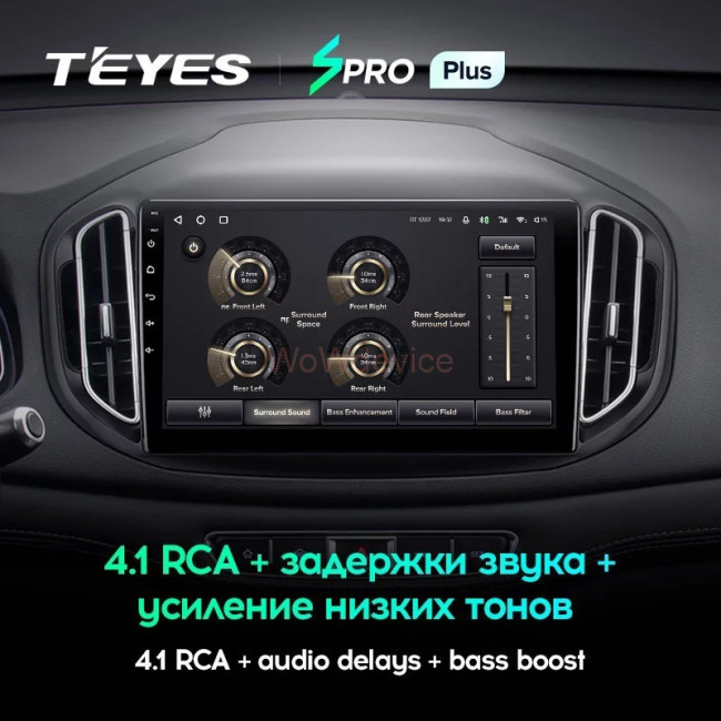 Штатная магнитола Teyes SPRO Plus 4/64 Chery Tiggo 7 (2016-2020) F2