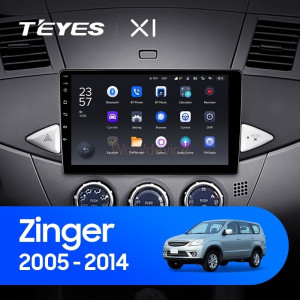 Штатная магнитола Teyes X1 4G 2/32 Mitsubishi Zinger (2005-2014)