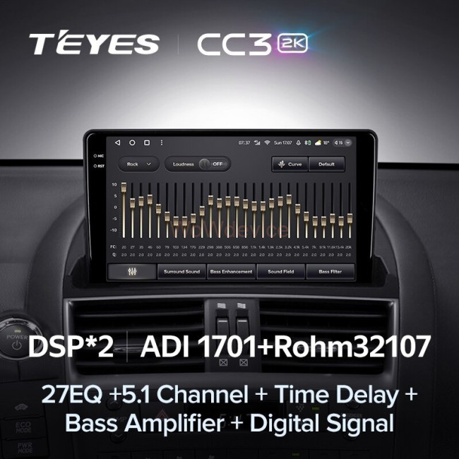 Штатная магнитола Teyes CC3 2K 4/32 Lexus HS250H F10 (2009-2012) Штатная магнитола Teyes CC3 2K 4/32 Lexus HS250H F10 (2009-2012)