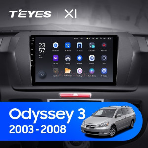 Штатная магнитола Teyes X1 4G 2/32 Honda Odyssey 3 RL3 RL4 (2003-2008)