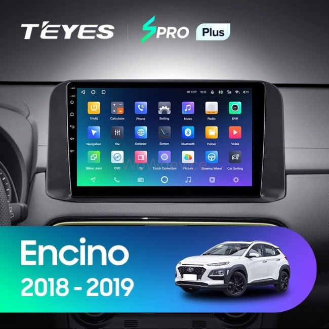 Штатная магнитола Teyes SPRO Plus 6/128 Hyundai Encino (2018-2019)