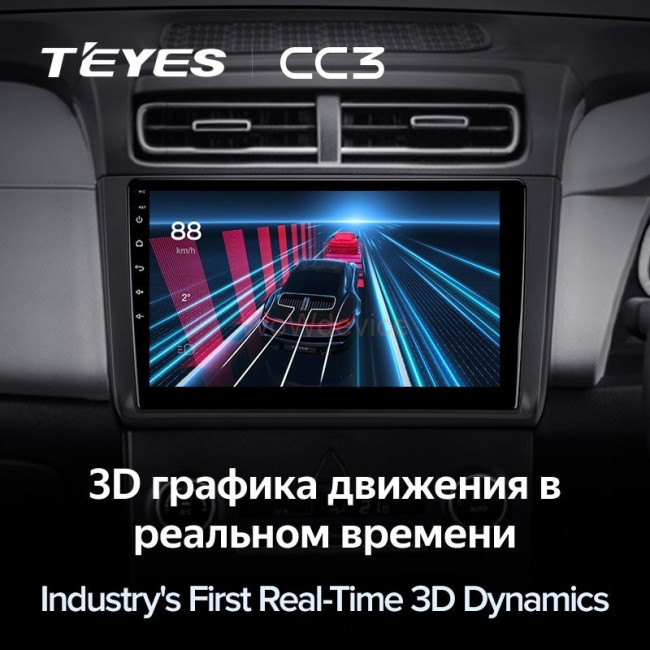 Штатная магнитола Teyes CC3 360 6/128 Hyundai Creta 2 2021+ (матовая) F1