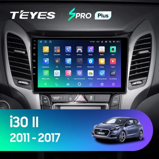 Штатная магнитола Teyes SPRO Plus 3/32 Hyundai i30 2 GD (2011-2017)