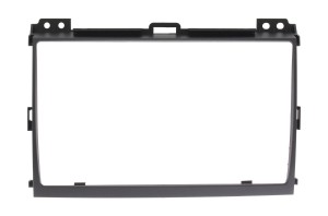 Рамка магнитолы 9.0" (цв.Черный) для TOYOTA Land Cruiser Prado (120) 2002-2009 / LEXUS GX 470 2002-2009 ver.1
