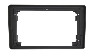 Рамка магнитолы 9.0" (цв.Черный) для MITSUBISHI Outlander 2002-2008