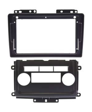 Рамка магнитолы 9.0" (цв.Черный) для NISSAN Frontier, Xterra 2009-2012 / SUZUKI Equator 2009-2012