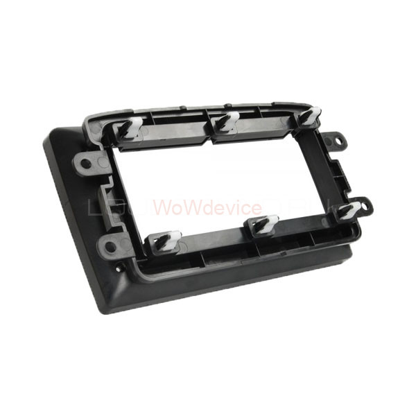 Рамка магнитолы 9.0" (цв.Черный) для RENAULT Duster 2010+; Kwid 2017+; Logan, Captur, Symbol 2013+; Dokker, Lodgy, Sandero 2012+; Trafic 2014+ / DACIA Duster, Sandero 2013+; Logan, Dokker, Lodgy 2012+ / LADA XRAY 2015+ / NISSAN Terrano 2017+ (Russia)