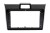 Рамка магнитолы 9.0" (цв.Глянцевый Черный) для TOYOTA Corolla (E160) 2012+ Кнопка опасности сверху