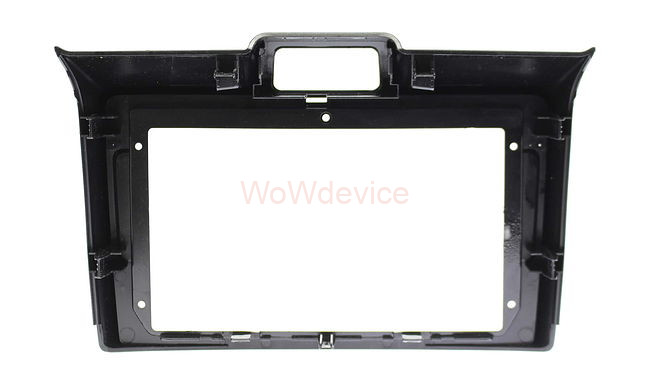 Рамка магнитолы 9.0" (цв.Глянцевый Черный) для TOYOTA Corolla (E160) 2012+ Кнопка опасности сверху Рамка магнитолы 9.0" (цв.Глянцевый Черный) для TOYOTA Corolla (E160) 2012+ Кнопка опасности сверху