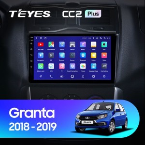 Штатная магнитола Teyes CC2L Plus 2/32 LADA Granta Cross (2018-2019)