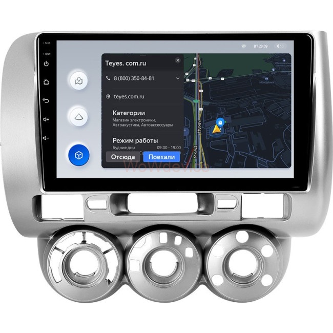 Штатная магнитола Teyes X1 4G 2/32 Honda Jazz 1 (2001-2009) Штатная магнитола Teyes X1 4G 2/32 Honda Jazz 1 (2001-2009)