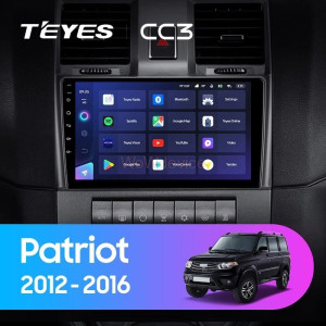 Штатная магнитола Teyes CC3 360 6/128 UAZ Patriot 2012-2016