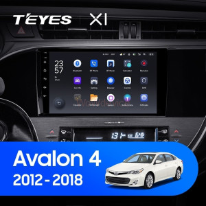 Штатная магнитола Teyes X1 4G 2/32 Toyota Avalon IV XX40 (2012-2018)