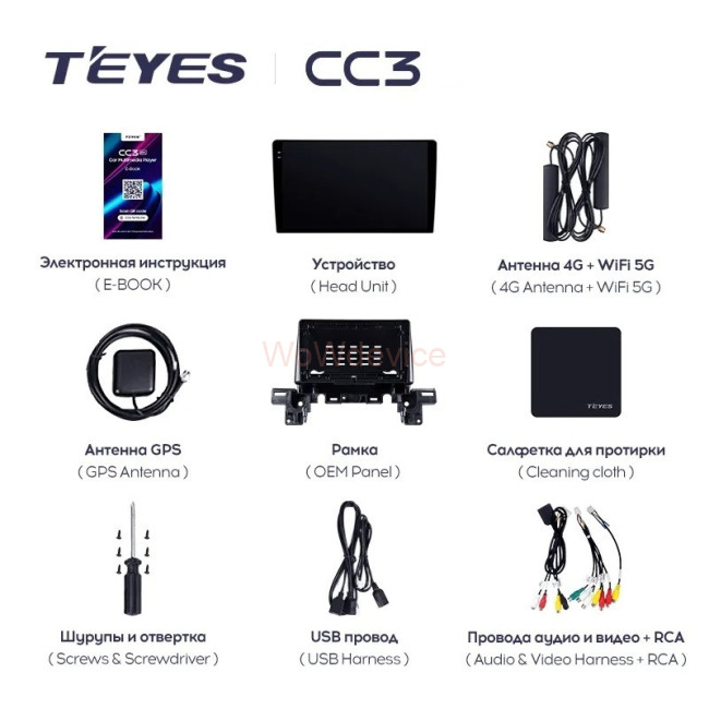 Штатная магнитола Teyes CC3 4/64 Mazda CX-5 2 KF (2017-2023)