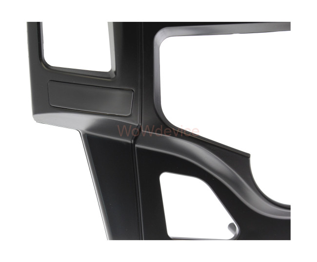 Рамка магнитолы 9.0" (цв.Черный) для HYUNDAI i-30 (FD) 2008-2011 Левый руль / Климат